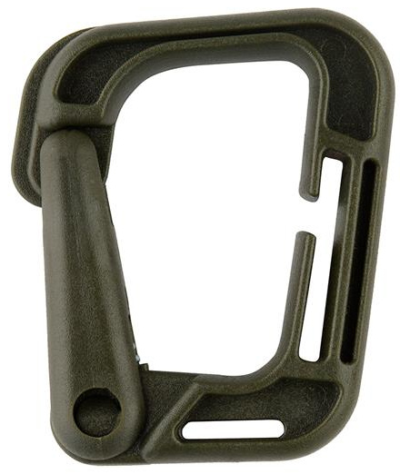 M-TAC Karabína Grimloc 5,5x4,5cm - olive (60109001)