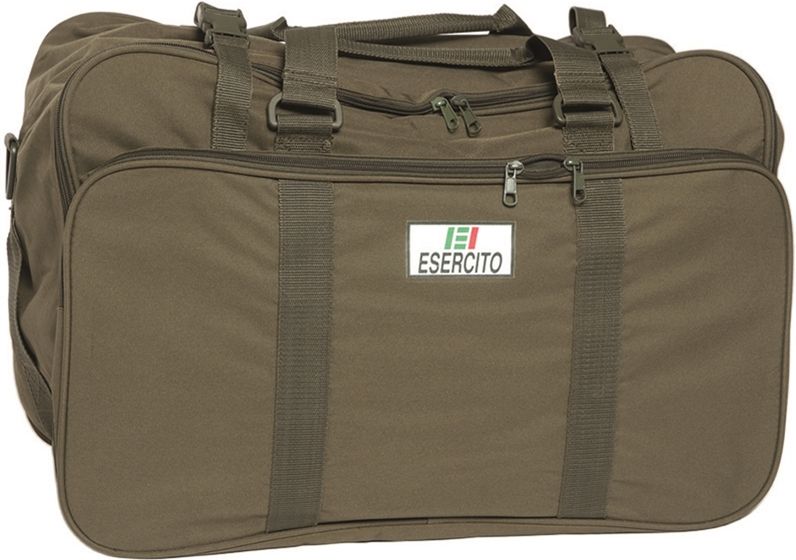 Talianská prepravná taška, používaná, oliva, dekoracia (91384300)