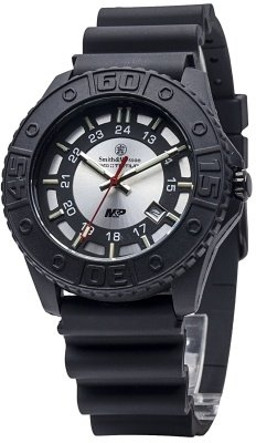 Smith & Wesson Men's M&P Swiss Tritium H3 Watch, čierne, SWW-MP18-BLK
