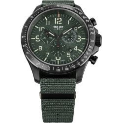 TRASER Hodinky P67 Officer Pro Chronograph / NATO remienok - zelené (109463)
