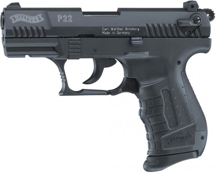 UMAREX Plynová pištoľ Walther P22 kal. 9mm - čierna (308.02.00)