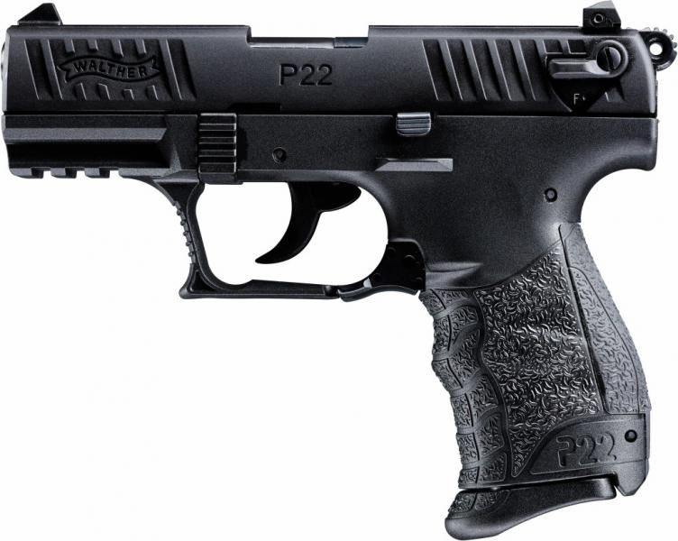 UMAREX Plynová pištoľ Walther P22Q, kal. 9mm PA - čierna (308.02.20)