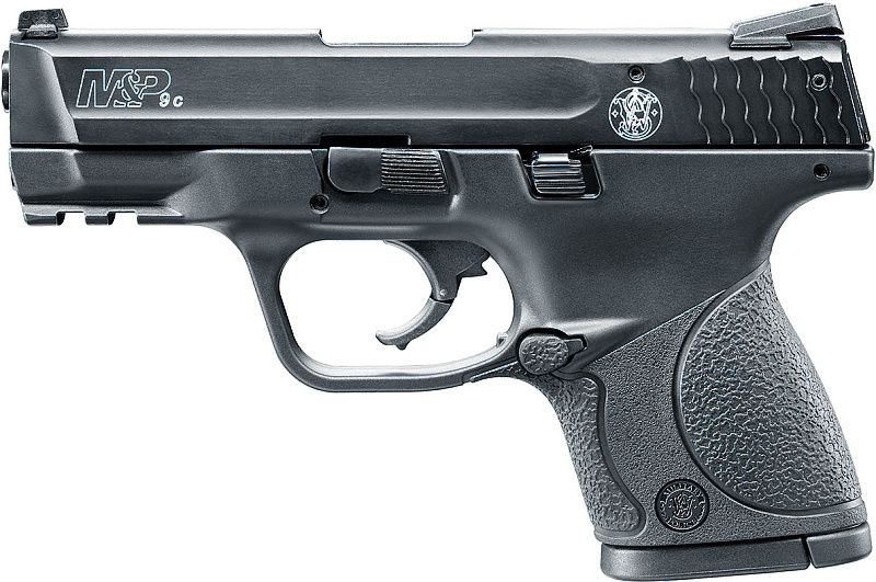 UMAREX Plynová pištoľ Smith & Wesson M&P9c, kal. 9mm - čierna (307.02.00)