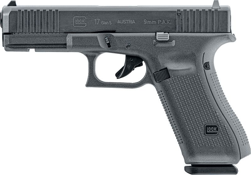 UMAREX Plynová pištoľ GLOCK 17 Gen5, kal. 9mm P.A.K. - čierna (311.02.00)