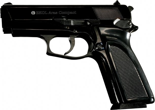 EKOL Plynová pištoľ Aras Compact - black