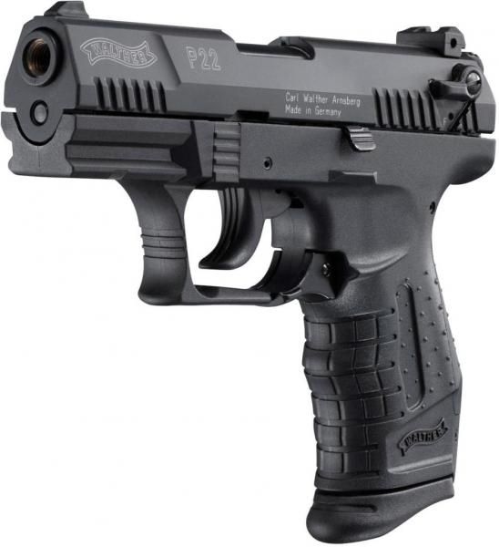 UMAREX Plynová pištoľ Walther P22 kal. 9mm - čierna (308.02.00)