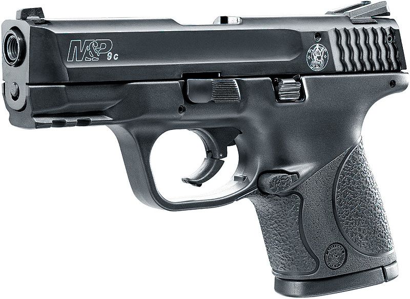 UMAREX Plynová pištoľ Smith & Wesson M&P9c, kal. 9mm - čierna (307.02.00)