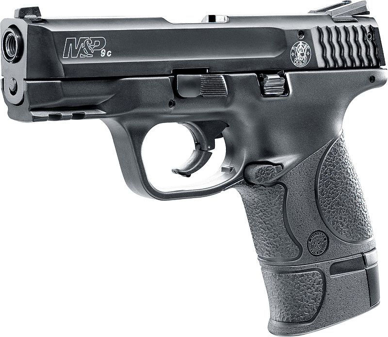 UMAREX Plynová pištoľ Smith & Wesson M&P9c, kal. 9mm - čierna (307.02.00)