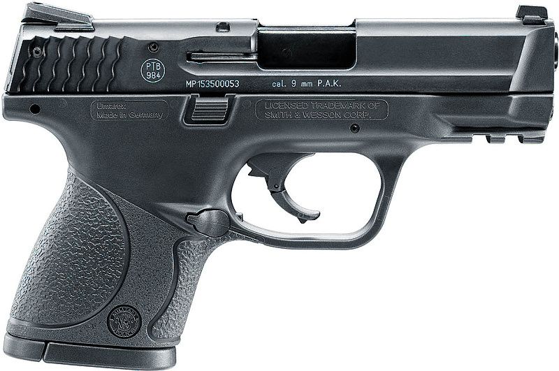 UMAREX Plynová pištoľ Smith & Wesson M&P9c, kal. 9mm - čierna (307.02.00)