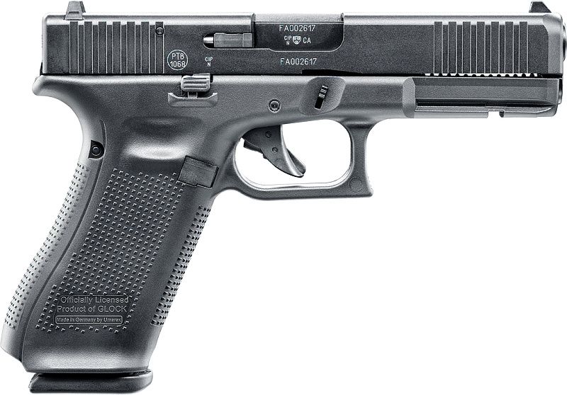 UMAREX Plynová pištoľ GLOCK 17 Gen5, kal. 9mm P.A.K. - čierna (311.02.00)