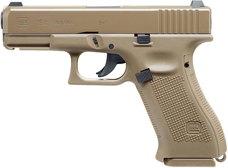 UMAREX Vzduchová pištoľ CO2 GLOCK 19X, kal. 4,5mm BB (5.8368)