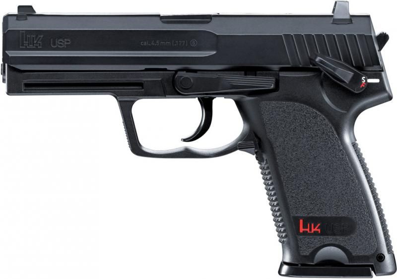 UMAREX Vzduchová pištoľ CO2 Heckler & Koch USP, kal. 4,5mm BB (5.8100)