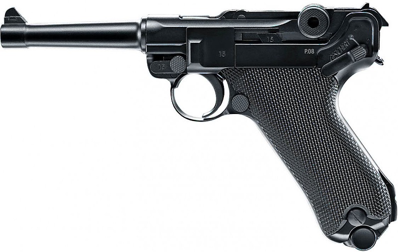 UMAREX Vzduchová pištoľ CO2 Legends P.08 (blowback), kal. 4,5mm BB (5.8142)
