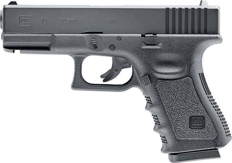 UMAREX Vzduchová pištoľ CO2 Glock 19, kal. 4,5mm BB (2358858)