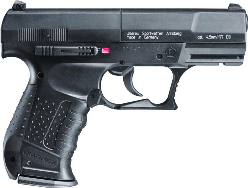 UMAREX Vzduchová pištoľ CO2 CPSport, čierna, 4,5mm, 8s (412.02.02)