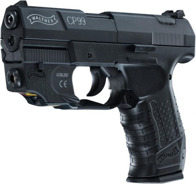 UMAREX Vzduchová pištoľ CO2 CP99, čierna, 4,5mm, 8s (412.00.00)