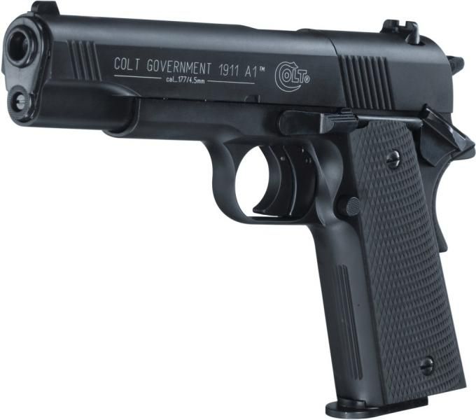 UMAREX Vzduchová pištoľ CO2 Colt 1911 A1, čierna, 4,5mm, 8s (417.00.00)