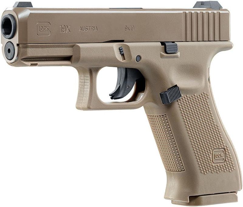 UMAREX Vzduchová pištoľ CO2 GLOCK 19X, kal. 4,5mm BB (5.8368)