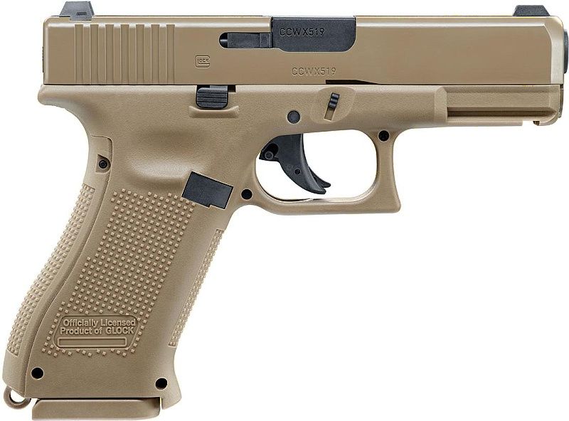 UMAREX Vzduchová pištoľ CO2 GLOCK 19X, kal. 4,5mm BB (5.8368)