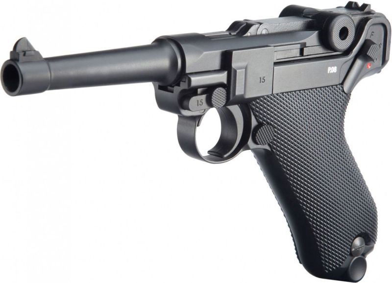 UMAREX Vzduchová pištoľ CO2 Legends P.08 (blowback), kal. 4,5mm BB (5.8142)