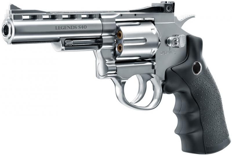 UMAREX Vzduchový revolver CO2 Legends S40, kal. 4,5mm diab. (5,8127)