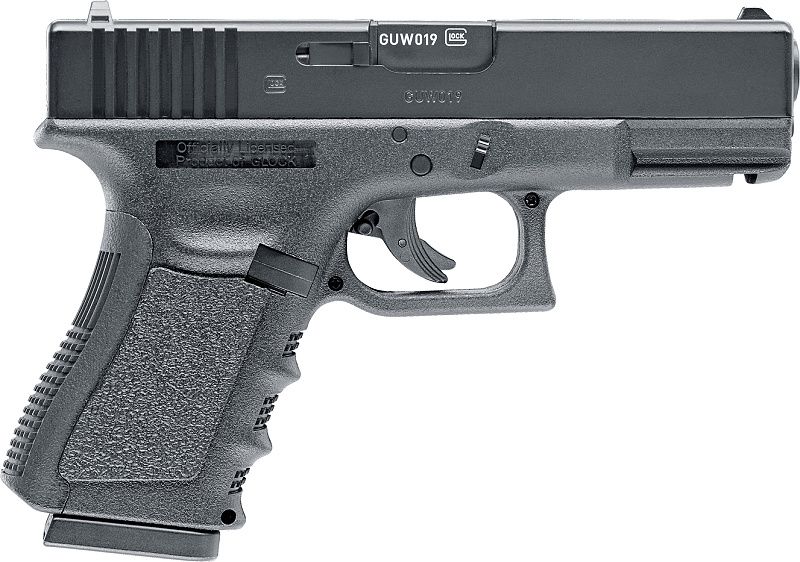 UMAREX Vzduchová pištoľ CO2 Glock 19, kal. 4,5mm BB (2358858)