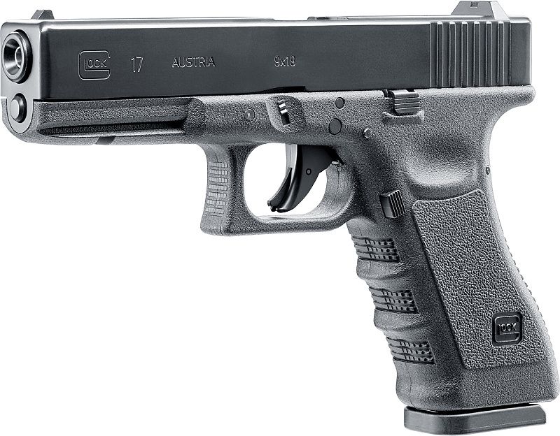 UMAREX Vzduchová pištoľ CO2 Glock 17, kal. 4,5mm diab./BB (2361415)