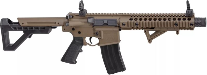 CROSMAN Vzduchovka CO2 DPMS SBR Full Auto 4,5mm - fde (DSBRFDE)