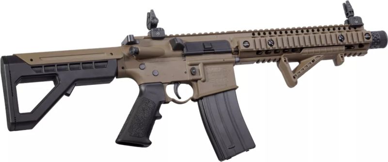 CROSMAN Vzduchovka CO2 DPMS SBR Full Auto 4,5mm - fde (DSBRFDE)