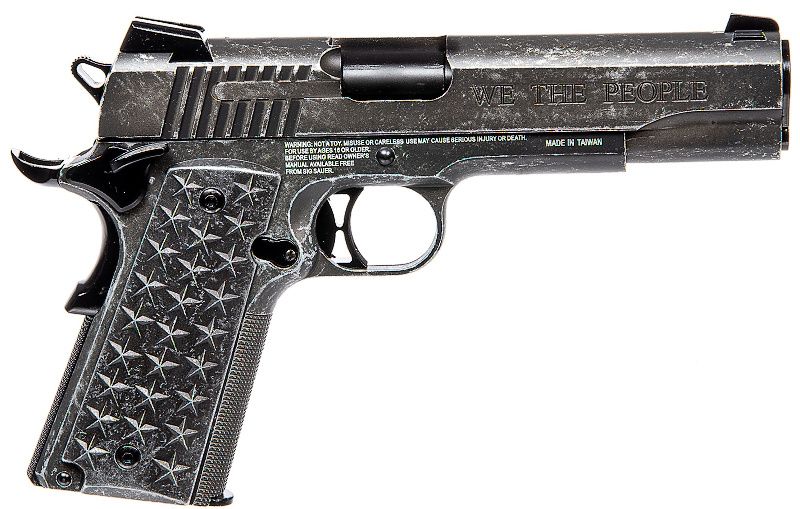 SIG SAUER Vzduchová pištoľ CO2 1911 We The People 4,5mm (SIG008)