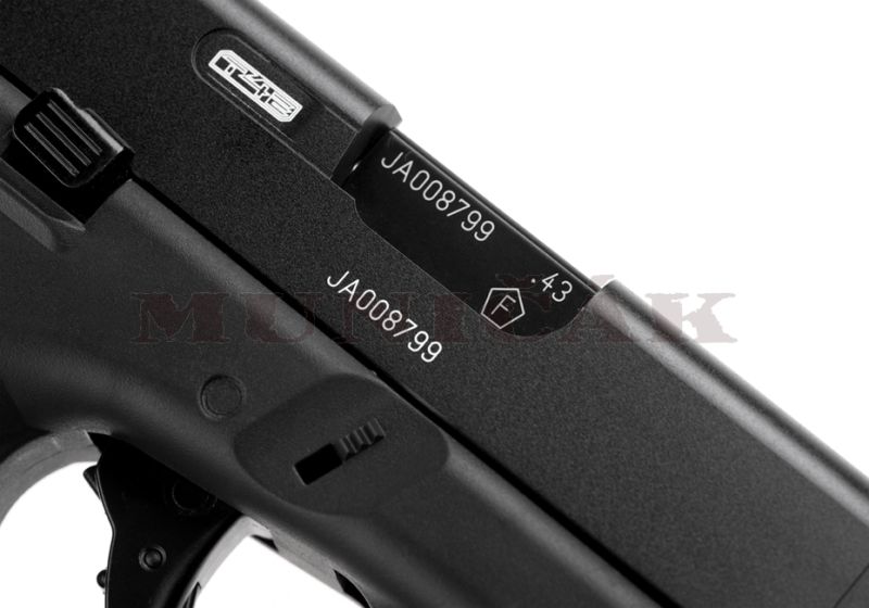 UMAREX RAM Pištoľ CO2 T4E Glock 17 Gen 5, kal. .43 (211.00.00)