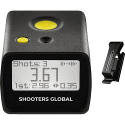 SHOOTERS GLOBAL Analyzátor strelby SG Timer Go w/ pocket clip 