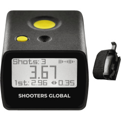 SHOOTERS GLOBAL Analyzátor strelby SG Timer Go w/ quick release