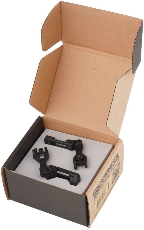 STRIKE INDUSTRIES Sidewinder II BUIS backup iron sights black (SIDEWINDERII-BK)