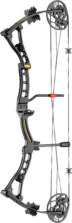 EK ARCHERY Luk kladkový Axis 30-70 lbs - čierny, (CO-039B)