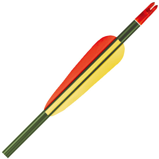 EK ARCHERY Šíp hliníkový 30" v.2 - green (D-021AK)