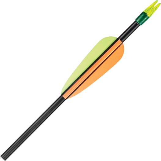 EK ARCHERY Šíp sklolaminát 28" - čierny, (D-055K)