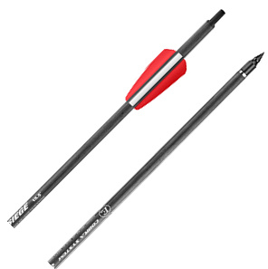 EK ARCHERY Šíp do kuše SIEGE, karbónový 15.5" - black (VD-120A1)