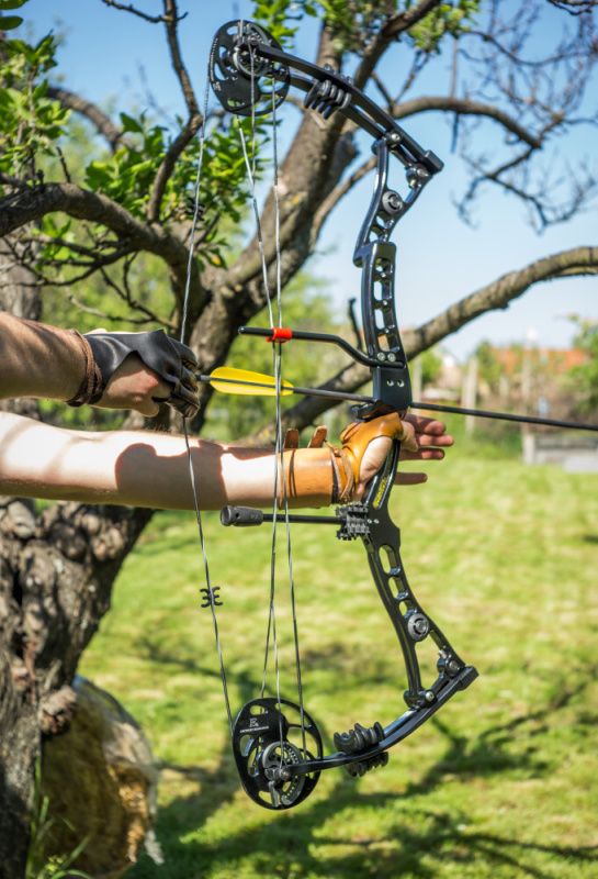 EK ARCHERY Luk kladkový Axis 30-70 lbs - čierny, (CO-039B)