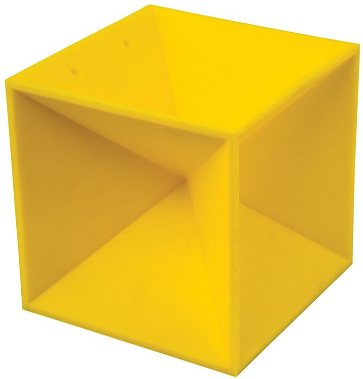 CALDWELL Terč Duramax Self Healing Square 12,7cm - yellow