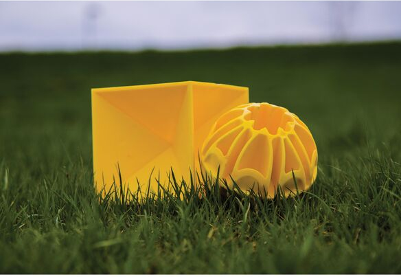 CALDWELL Terč Duramax Self Healing Square 12,7cm - yellow