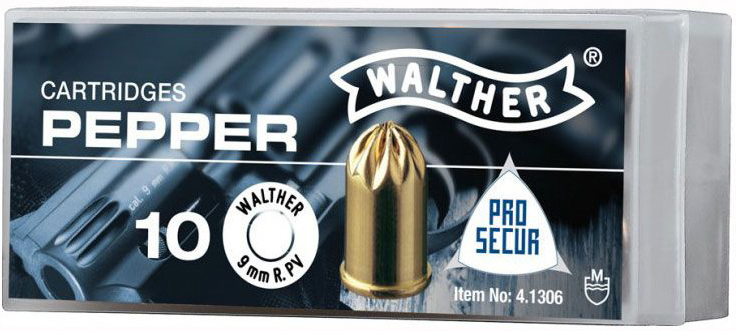 UMAREX Náboj 9mm revolver korenie Walther R.K., 10ks (4.1306)