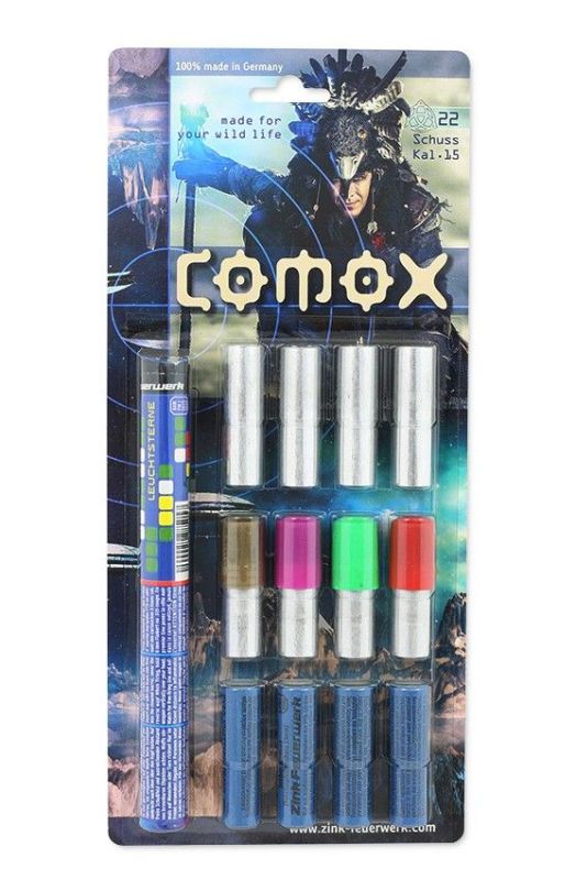 Svetlice Pyro signálne Comox set 22 ks