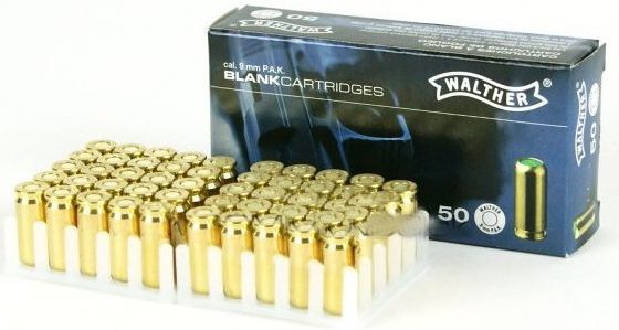 Náboj 9mm štartovací 50ks balenie