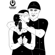 RANGE SOLUTIONS Cvičný terč RS-Hostage, 50 x 70 cm -10ks