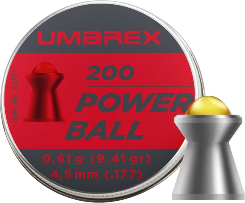 UMAREX Naboj 4,5mm vzduchovka, Power Ball 200ks (4.1721)