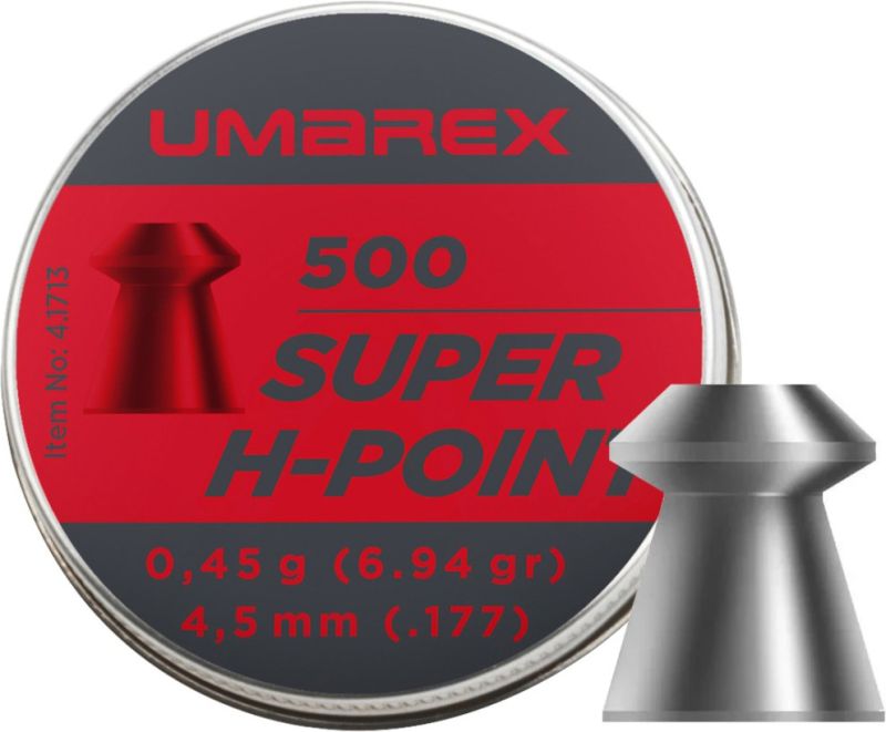 UMAREX Naboj 4,5mm vzduchovka, Super H-Point 500ks (4.1713)