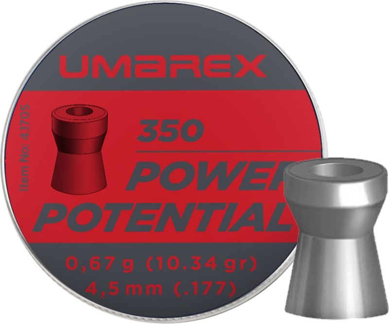 UMAREX Naboj 4,5mm vzduchovka, Power Potential 350ks (4.1705)