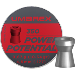 UMAREX Naboj 4,5mm vzduchovka, Power Potential 350ks (4.1705)