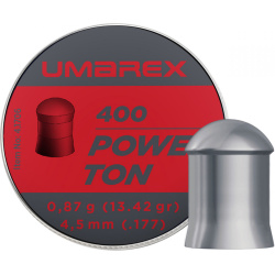 UMAREX Naboj 4,5mm vzduchovka, Power Ton 400ks (4.1706)